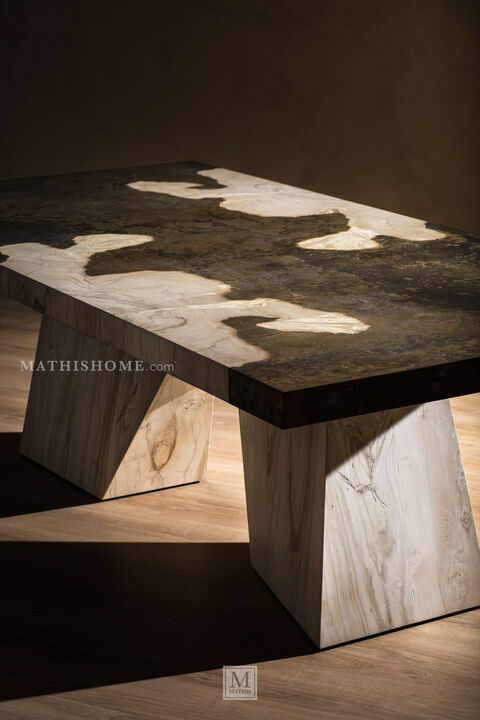 Aurum Aluminum Dining Table